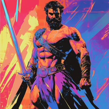 Picture of HERCULES POP ART XIV