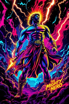 Picture of HERCULES POP ART XVIII