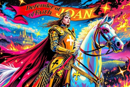 Picture of JOAN OF ARC POP ART II