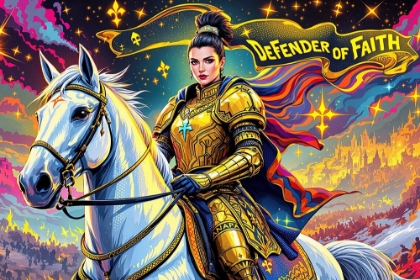 Picture of JOAN OF ARC POP ART III