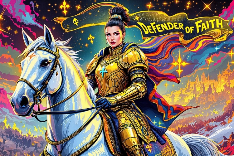 Picture of JOAN OF ARC POP ART III