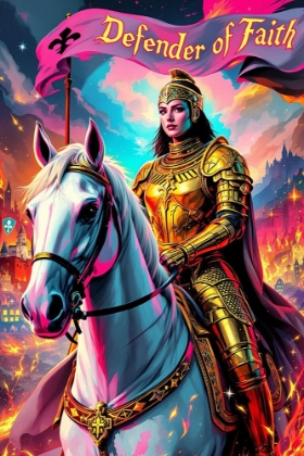 Picture of JOAN OF ARC POP ART IV