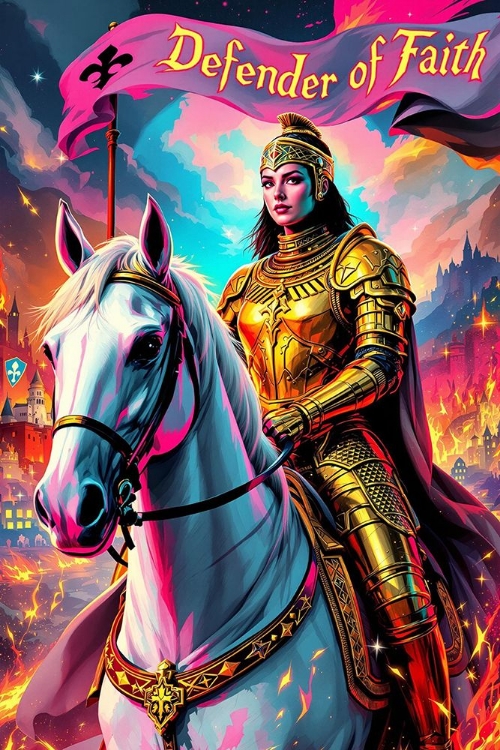 Picture of JOAN OF ARC POP ART IV