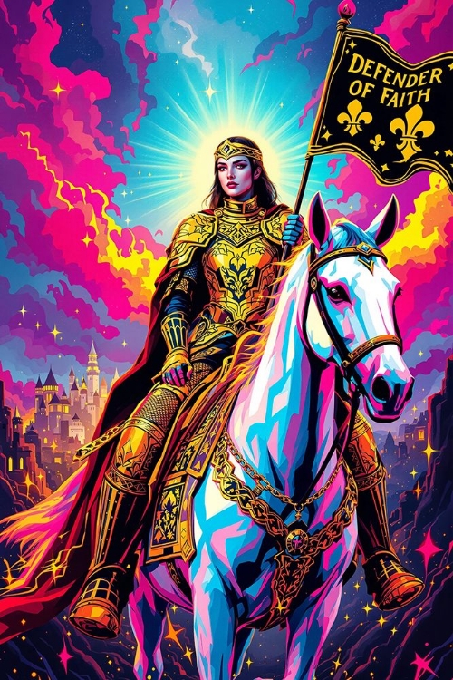 Picture of JOAN OF ARC POP ART VI