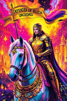 Picture of JOAN OF ARC POP ART VII