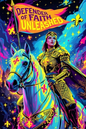 Picture of JOAN OF ARC POP ART VIII