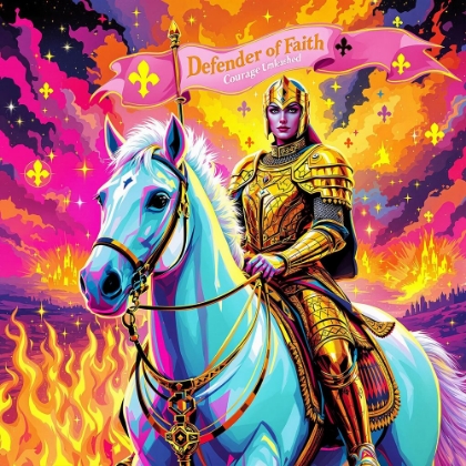 Picture of JOAN OF ARC POP ART IX