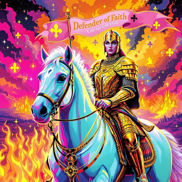 Picture of JOAN OF ARC POP ART IX
