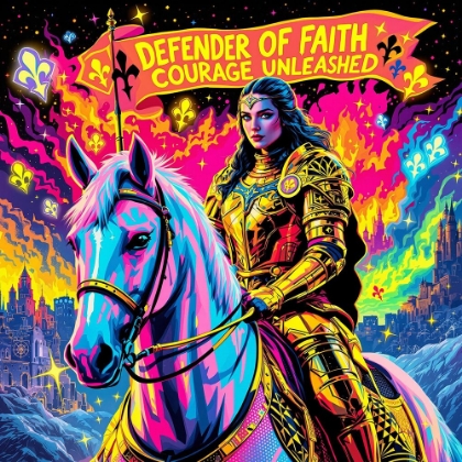 Picture of JOAN OF ARC POP ART X