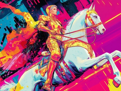 Picture of JOAN OF ARC POP ART XII