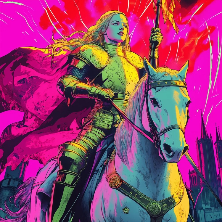 Picture of JOAN OF ARC POP ART XIII