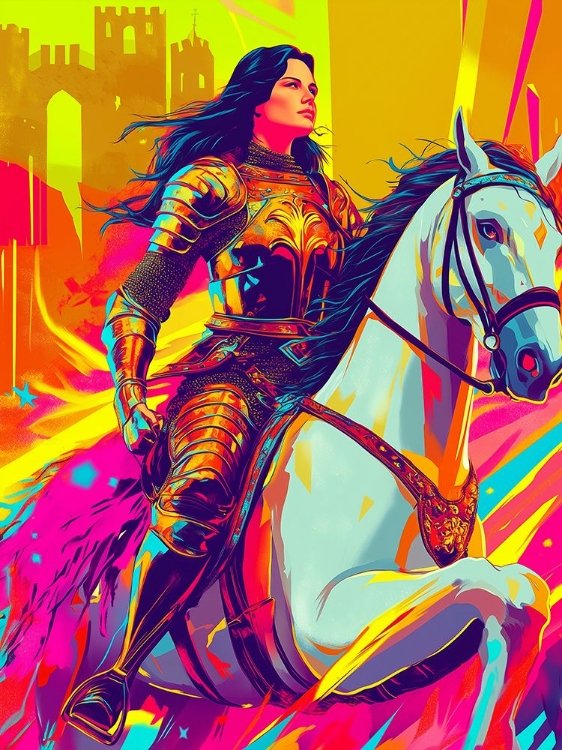 Picture of JOAN OF ARC POP ART XIV
