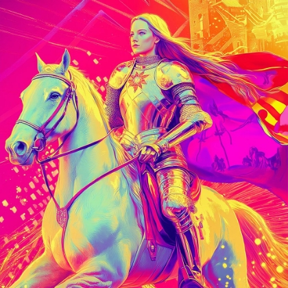 Picture of JOAN OF ARC POP ART XVI