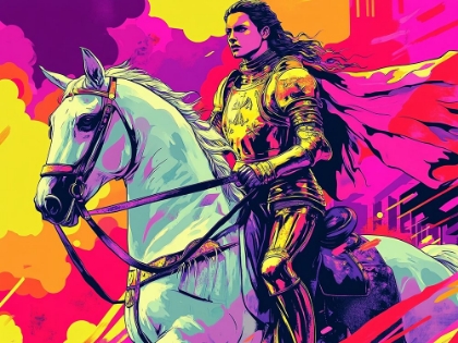 Picture of JOAN OF ARC POP ART XVII