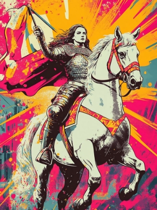 Picture of JOAN OF ARC POP ART XVIII
