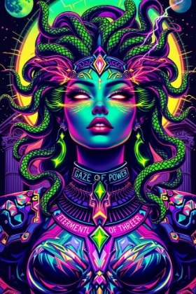 Picture of MEDUSA POP ART V