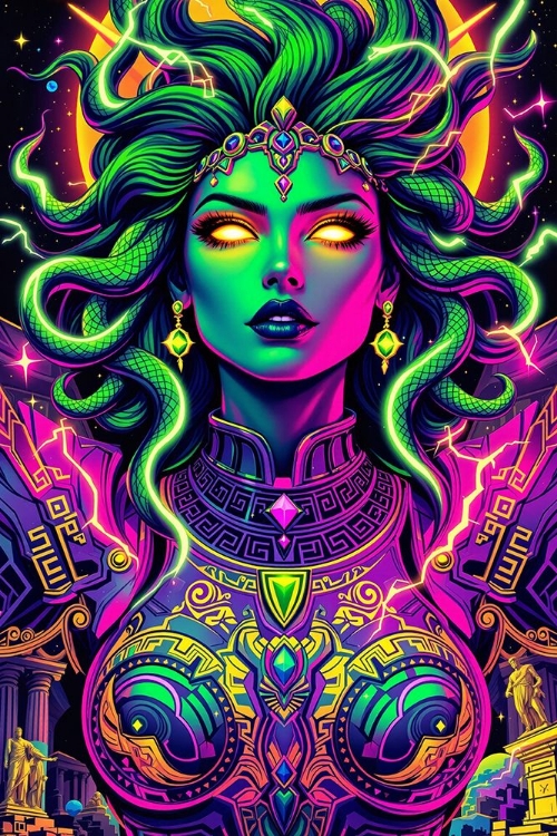 Picture of MEDUSA POP ART VI