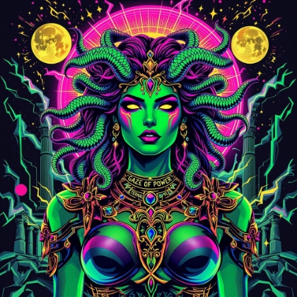 Picture of MEDUSA POP ART XI