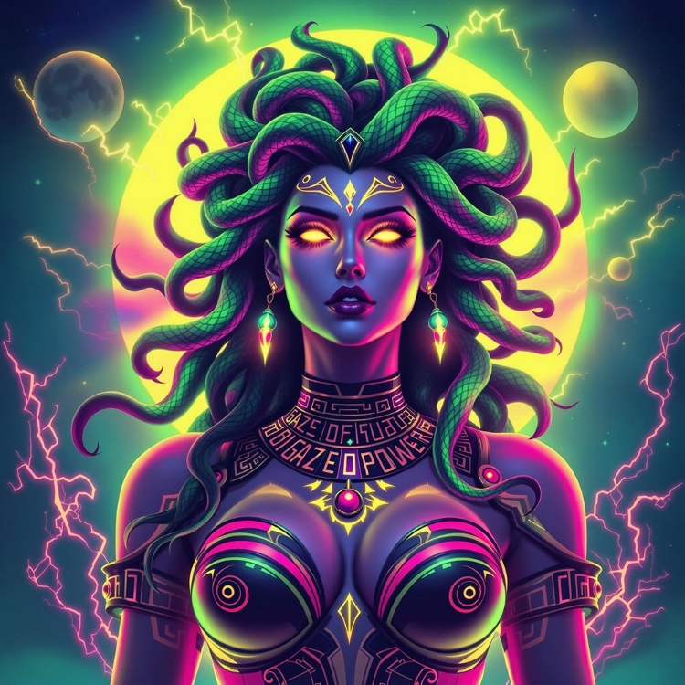 Picture of MEDUSA POP ART XIII