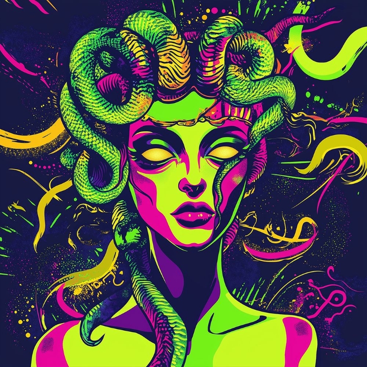 Picture of MEDUSA POP ART XVII