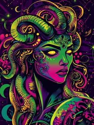 Picture of MEDUSA POP ART XIX