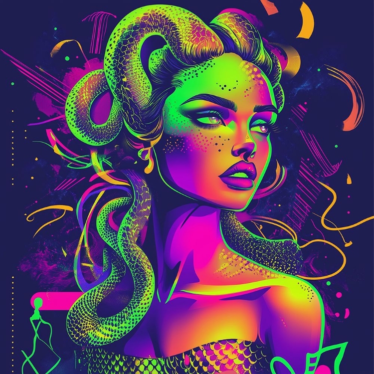 Picture of MEDUSA POP ART XX