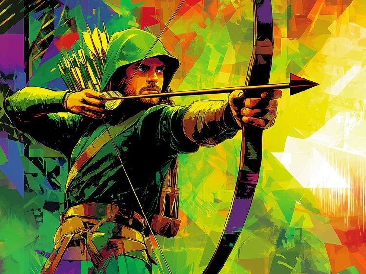 Picture of ROBIN HOOD POP ART II