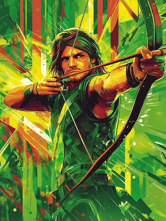 Picture of ROBIN HOOD POP ART III