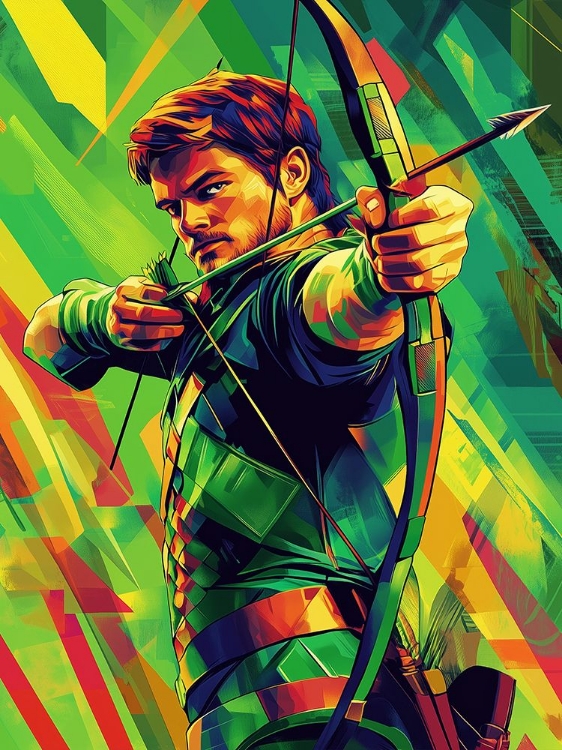 Picture of ROBIN HOOD POP ART VI