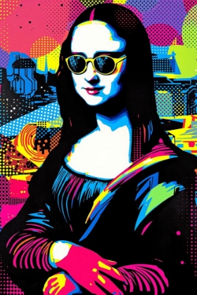 Picture of MONA LISA POP ART I
