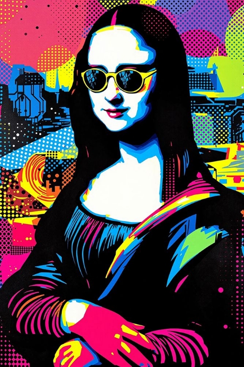 Picture of MONA LISA POP ART I