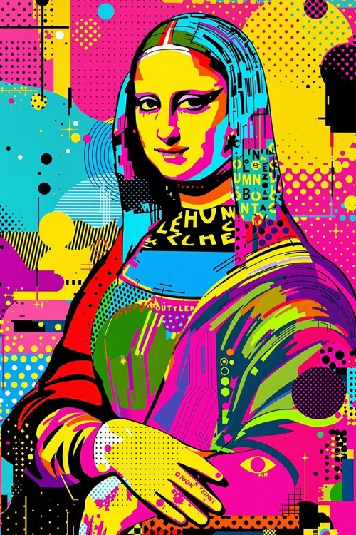Picture of MONA LISA POP ART II