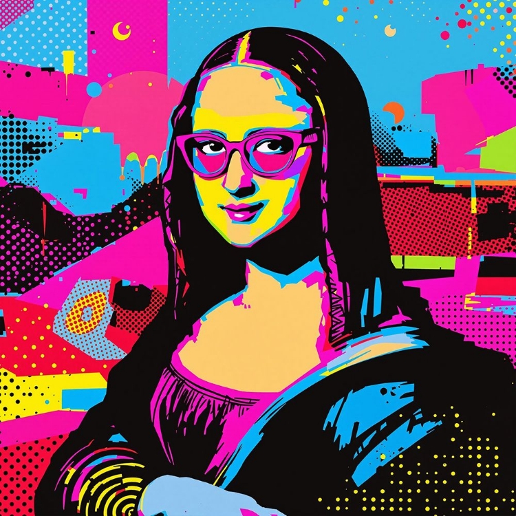 Picture of MONA LISA POP ART III