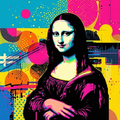 Picture of MONA LISA POP ART IV