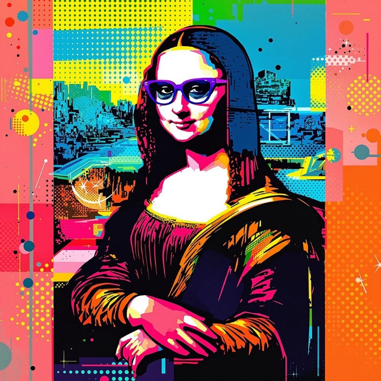 Picture of MONA LISA POP ART VI