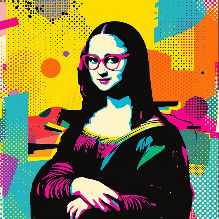 Picture of MONA LISA POP ART VII