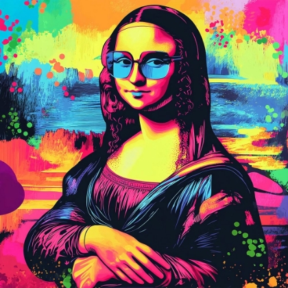 Picture of MONA LISA POP ART XII