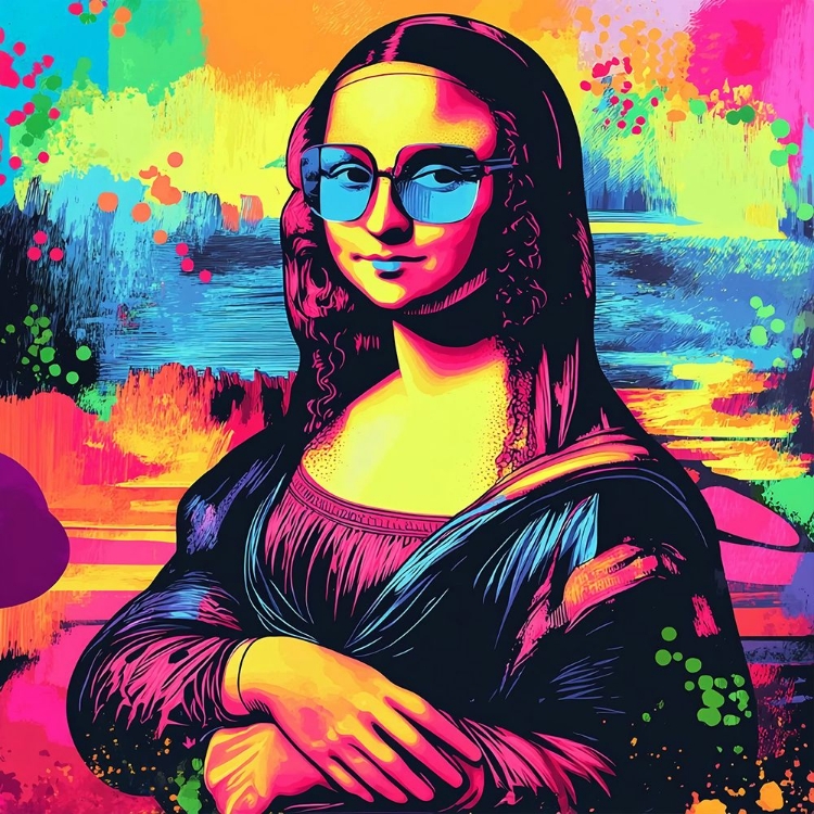 Picture of MONA LISA POP ART XII