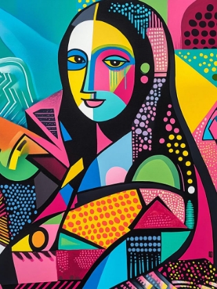 Picture of MONA LISA POP ART XV