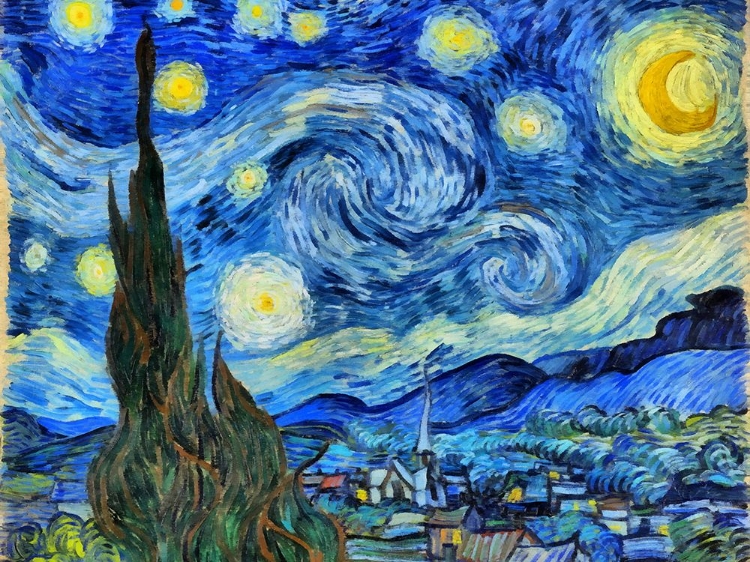 Picture of STARRY NIGHT POP ART XIX