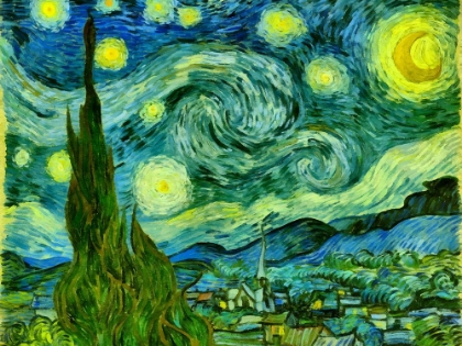 Picture of STARRY NIGHT POP ART XX