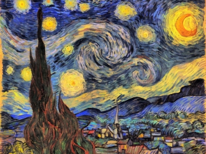 Picture of STARRY NIGHT POP ART XXI
