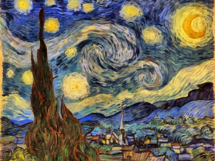 Picture of STARRY NIGHT POP ART XXIII
