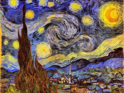 Picture of STARRY NIGHT POP ART XXV