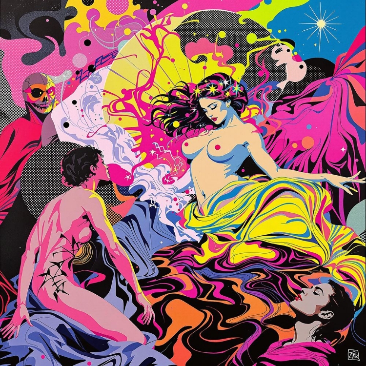 Picture of BIRTH OF VENUS POP ART II