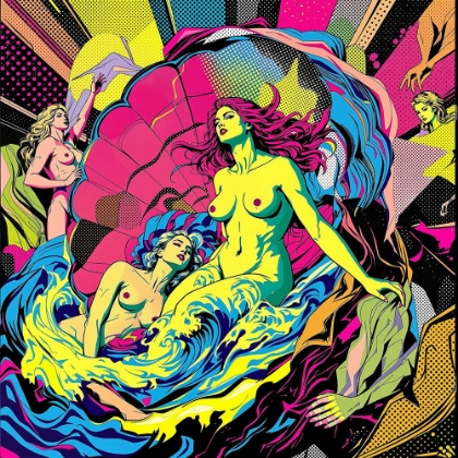 Picture of BIRTH OF VENUS POP ART III