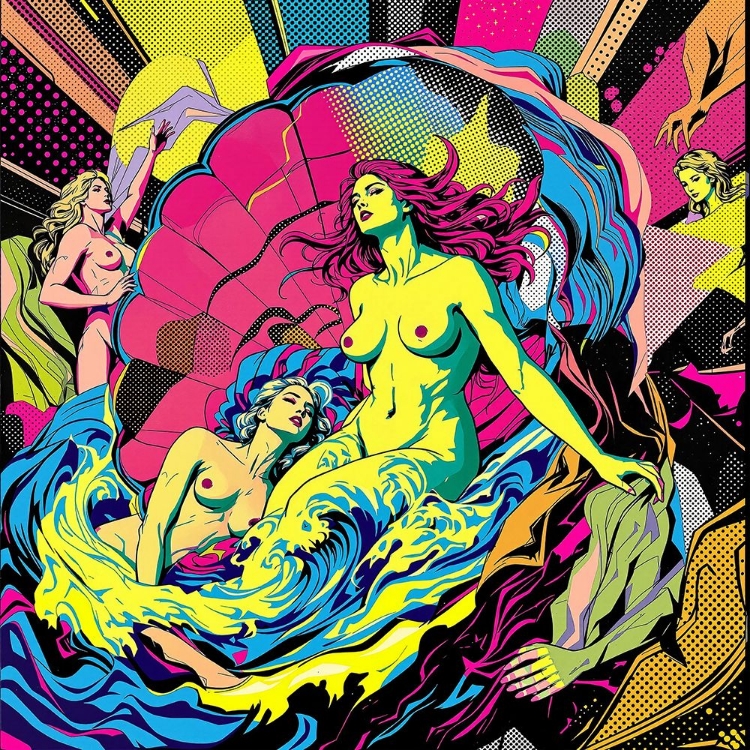 Picture of BIRTH OF VENUS POP ART III
