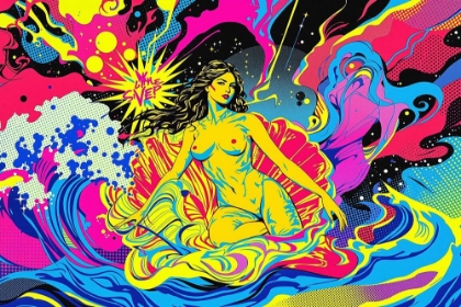 Picture of BIRTH OF VENUS POP ART IX