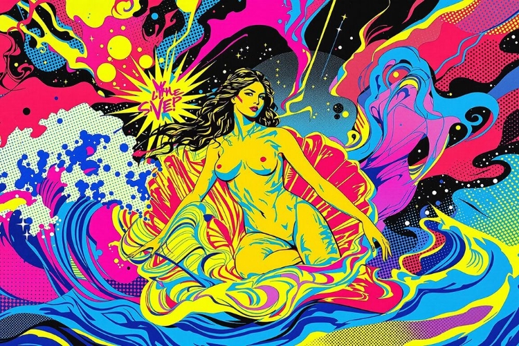 Picture of BIRTH OF VENUS POP ART IX