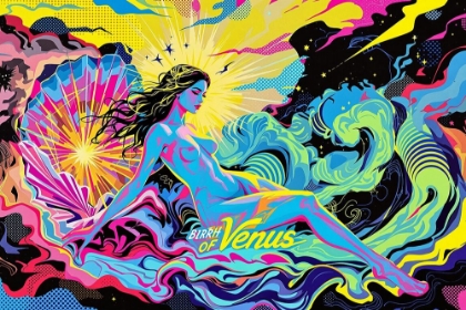 Picture of BIRTH OF VENUS POP ART X